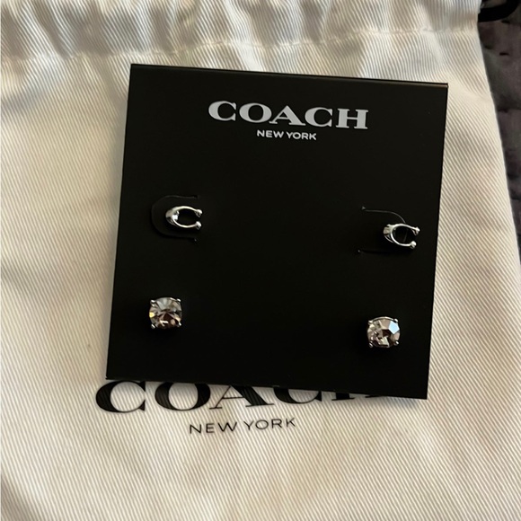 Coach Earrings - Picture 1 of 1